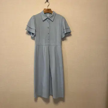Kay me 스카이블루 반팔 원피스