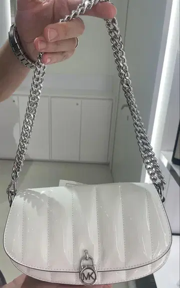 Michael Kors 화이트 숄더백