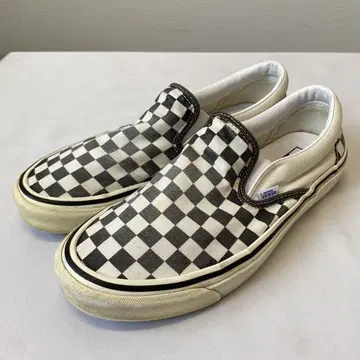 VANS 체커보드 슬립온 애너하임 27.5cm