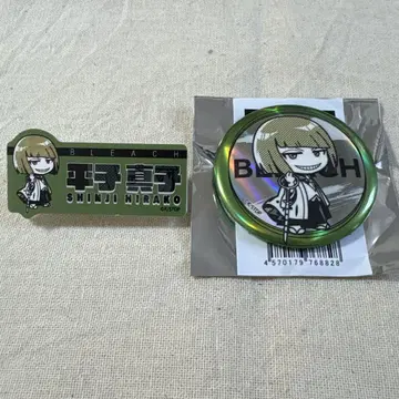 BLEACH THE 캐릭터 이름 배지 & 홀로그램 캔뱃지 히라코 마코