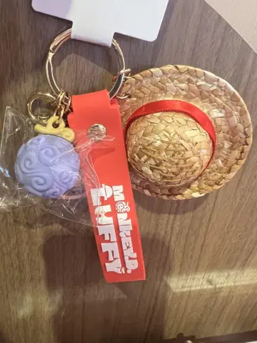USJ 한정판 원피스 루피 키체인