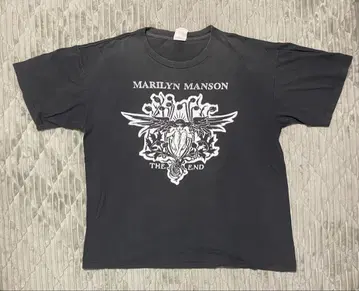 Marilyn Manson The End 빈티지 셔츠 90s XL