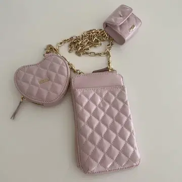 furfur 퀼팅 3SET 멀티 숄더 핑크