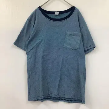 Cal cru 칼 크루 반팔 티셔츠 보더 티 초슬림 USA제 90s