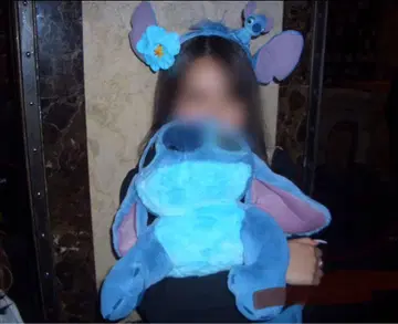 스티치 머리띠 디즈니