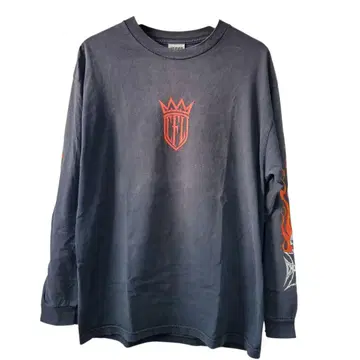 [ 레어 ] west coast choppers 롱T L 파이어 스컬