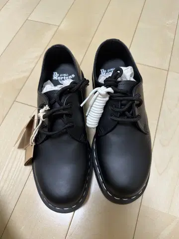 Dr. Martens 1461 WS 블랙 로퍼 UK7
