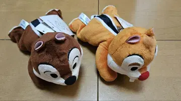 디즈니 칩과 데일 붙이는 봉제 인형