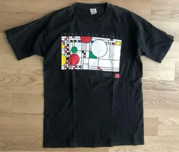 90's frank lloyd wright 티셔츠 USA제