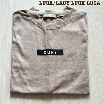 LUCA/LADY LUCK LUCA LC/LLL 프린트 로고 티셔츠