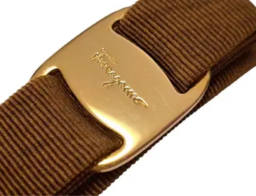 SALVATORE FERRAGAMO 살바토레 페라가모 머리핀 브라운