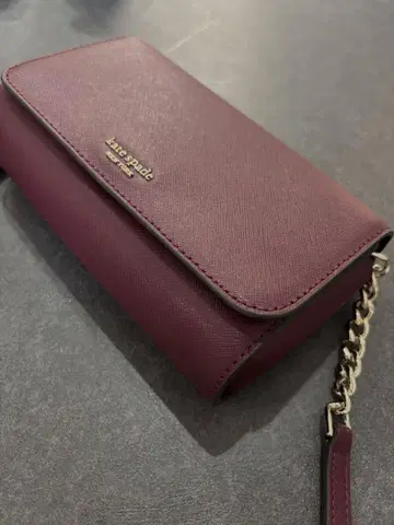 kate spade 버건디 숄더백