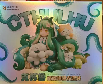 APEXTOYS 크툴루 고양이 파자마 파티 PVC