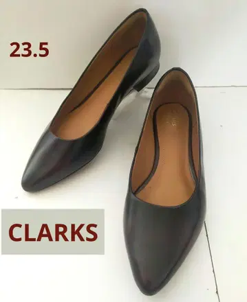[새상품급] CLARKS 클락스 플랫 펌프스 스틸레토