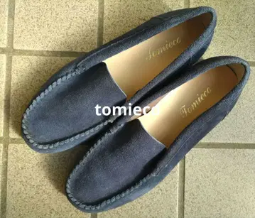Tomieco 네이비 스웨이드 신발