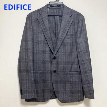 [EDIFICE] 자켓 남성용 체크 무늬 L 사이즈