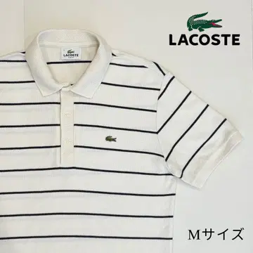라코스테 보더 라코스테 코튼 셔츠 L 슬림 핏 4