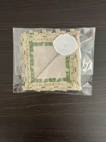 긴자 레이스 손수건 다도 그레이지 미개봉