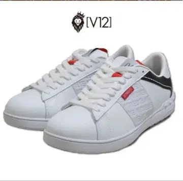 V12 브릿지스톤 콜라보 골프화 23.5 상자 없음 스파이크리스