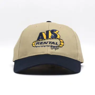 AIS RENTAL 건설 기기 렌탈 기업 자수 캡 구제 의류 투톤