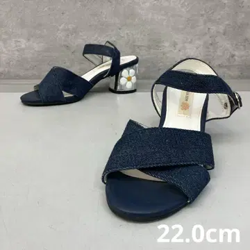 뮤즈 윙크 로우 힐 샌들 청키 힐 뮬 데니 구제 의류