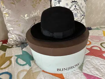 BUNJIROW 보우러 햇 블랙 분지로