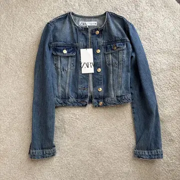 ZARA 미사용 노카라 G 재킷 S 사이즈