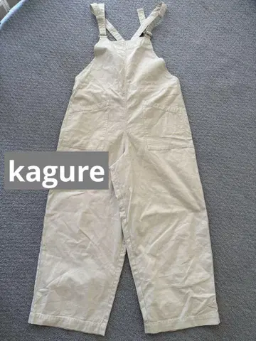 kagure 카구레 코튼 살로펫 오버롤 F 코튼 베이지