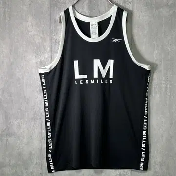 완판템 리복 Les Mills 콜라보 탱크탑 블랙 새상품급
