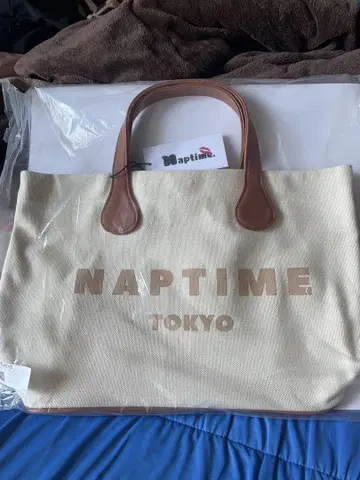 NAPTIME 토트백 베이지