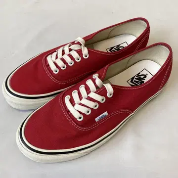 VANS 반스 애너하임 오센틱 레드 28cm