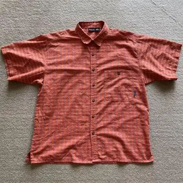 L 00년 오렌지 Puckerware Shirt Patagonia