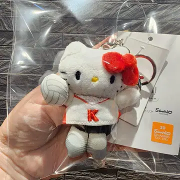 LOWRYS FARM Me% 헬로키티 토이 키링 3 밸리볼