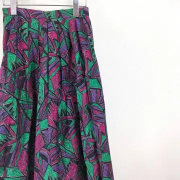 새상품급 라핀 블랑 롱 플리츠 스커트 레 하의 올 패턴 구제 의류