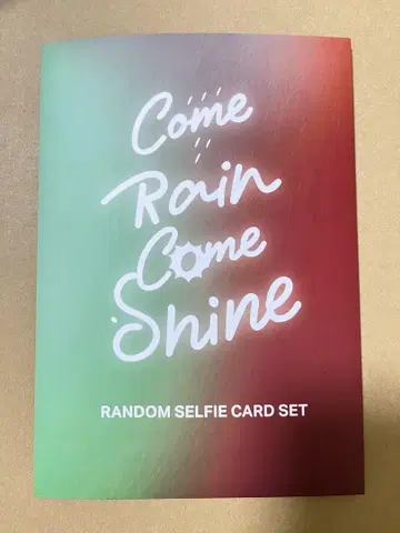 ZEENUNEW 3rd PHOTOBOOK 셀카 카드 트레이딩 카드