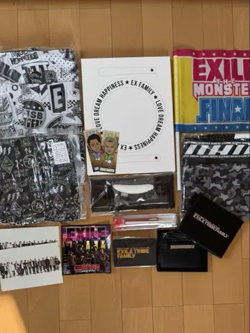 EXILE 굿즈 세트