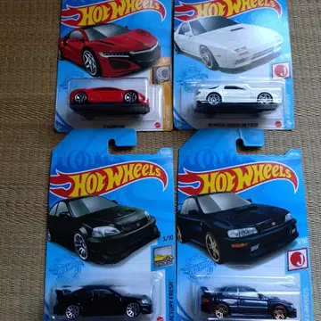 Hot Wheels J Imports 4대 세트