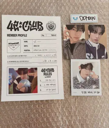 TWS FANMEETING [ 42:CLUB ] in Seoul 도훈