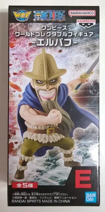 BANDAI SPIRITS WCF 원피스 엘바프 E 도리