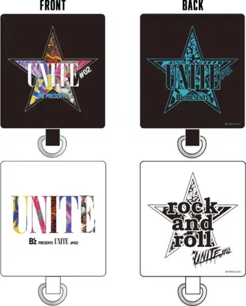 B'z presents UNITE02 가챠 폰 탭 2종