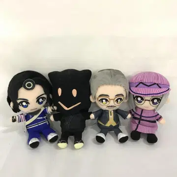 측근 4인 세트 슈퍼전대 히어로 봉제 인형 시리즈 '왕의 전대 킹오거'
