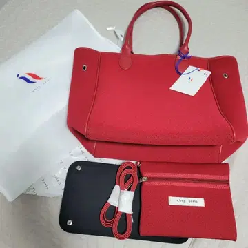 금일 한정 판매 [ 새상품 미사용 ] qbag paris 토트백 네오프렌