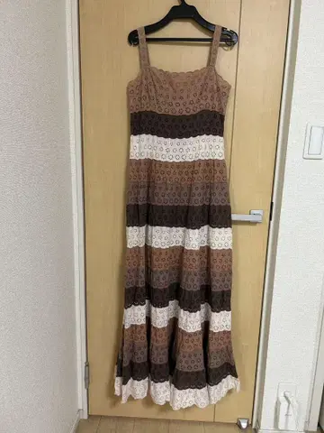 vintage 롱 원피스