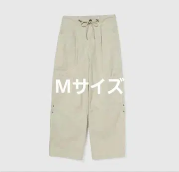 M 사이즈 베이지 워크 팬츠