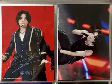 웨이션 WayV 헨더리 hendery 브로마이드 16장 사인 포함