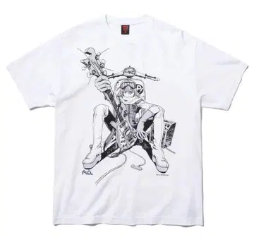 FLCL x GEEKS RULE 티셔츠(하루코)