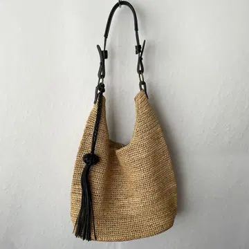 ROPE 로페 바스켓 숄더백 태슬