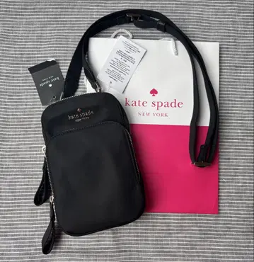 새상품 케이트 스페이드 kate spade 스마트폰 숄더백 블랙