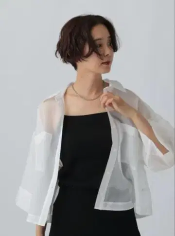 lepsim 숏 시어 셔츠