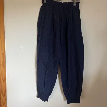 nest Robe 코튼 미니 꽃무늬 개더 팬츠 새상품급
